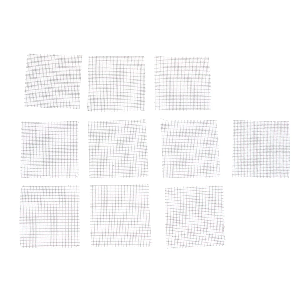 10 Pcs Aquarium Fish Tank Stainless Steel Wire Mesh Pad Plants Moss 8x8cm 10 Pcs Aquarium Fish Tank Stainless Steel Wire Mesh Pad Plants Moss 8x8cm