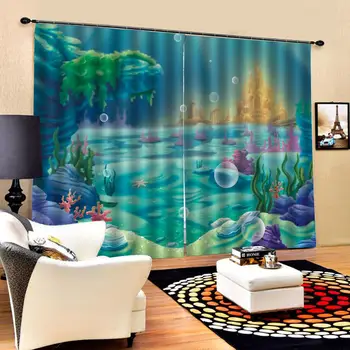 Underwater World Door Windows Curtains Soft Thin for Living Room Bedroom Decorative Kitchen Curtains Drapes Dropship Custom
Underwater World Door Windows Curtains Soft Thin for Living Room Bedroom Decorative Kitchen Curtains Drapes Dropship Custom