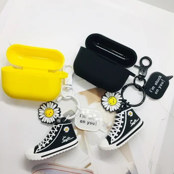 fundas For AirPods Pro Case Korean flower Shoes Cute keyring headphone case For Air pods 3 Pro case silicone Earphone Cover
fundas For AirPods Pro Case Korean flower Shoes Cute keyring headphone case For Air pods 3 Pro case silicone Earphone Cover
