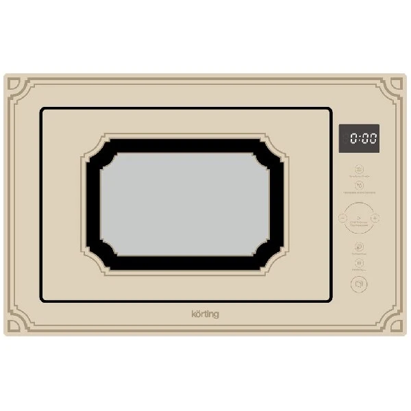 Встраиваемая микроволновая печь СВЧ Korting KMI 825 RGB|Встраиваемые микроволновые печи|