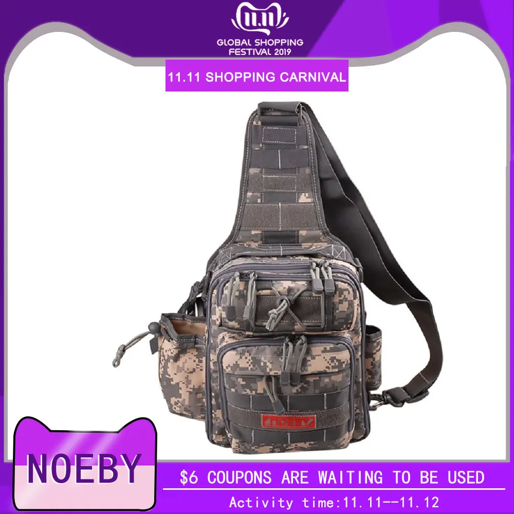 NOEBY Waterproof Chest Bag Fishing Tackle Bag 30*24*11cm Multifunctional Outdoor Fishing Backpack Bolsa Pesca Carp Bag
NOEBY Waterproof Chest Bag Fishing Tackle Bag 30*24*11cm Multifunctional Outdoor Fishing Backpack Bolsa Pesca Carp Bag
