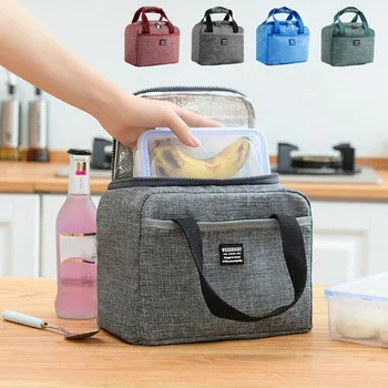Insulation Lunch Bag Cationic Portable Lunch Package Cold Fresh Storage Bag Multi-function Oxford Picnic/Camping Travel Tote Bag
Insulation Lunch Bag Cationic Portable Lunch Package Cold Fresh Storage Bag Multi-function Oxford Picnic/Camping Travel Tote Bag