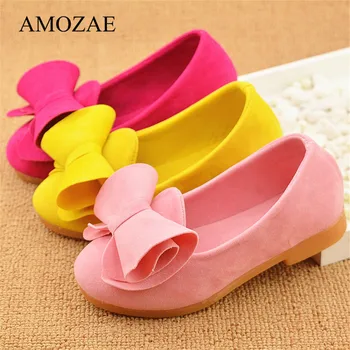 Children Casual Shoes Kid Baby Girls Student Single Soft Dance Solid slip on shoes yellow Bow knot leather Princess Shoes
Children Casual Shoes Kid Baby Girls Student Single Soft Dance Solid slip on shoes yellow Bow knot leather Princess Shoes