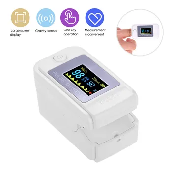 Digital Fingertip Pulse Oximeter Blood Oxygen Sensor Saturation LCD Mini SpO2 Monitor Pulse Rate Measurement Meter for Home Spor
Digital Fingertip Pulse Oximeter Blood Oxygen Sensor Saturation LCD Mini SpO2 Monitor Pulse Rate Measurement Meter for Home Spor