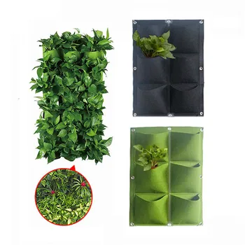 Garden Plant Wall Hanging Planting Bag 2/6 Pocket Planting Bag Planter Vertical Garden Vegetable Iife Garden Bag Household Goods
Garden Plant Wall Hanging Planting Bag 2/6 Pocket Planting Bag Planter Vertical Garden Vegetable Iife Garden Bag Household Goods
