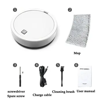 Automatic Smart Vacuum Cleaner Robot Floor Cleaner With Brush Auto Rechargeable Smart Sweeping Robot Sweeping Mopping Machine
Automatic Smart Vacuum Cleaner Robot Floor Cleaner With Brush Auto Rechargeable Smart Sweeping Robot Sweeping Mopping Machine