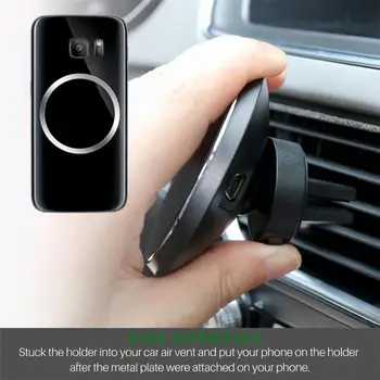 Universal DC 5V/1A 360 Degree Rotation 2 in 1 Rotating Anti-slip Navigation Car Wireless Phone Charger Magnetic Phone Holder
Universal DC 5V/1A 360 Degree Rotation 2 in 1 Rotating Anti-slip Navigation Car Wireless Phone Charger Magnetic Phone Holder