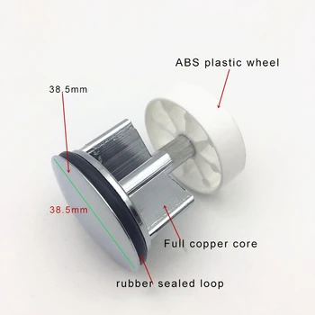 Wash Basin Round Cover Stopper Button 38mm Popped Up Plug Sink Drain for Home Kitchen Bathtub HUG-Deals
Wash Basin Round Cover Stopper Button 38mm Popped Up Plug Sink Drain for Home Kitchen Bathtub HUG-Deals