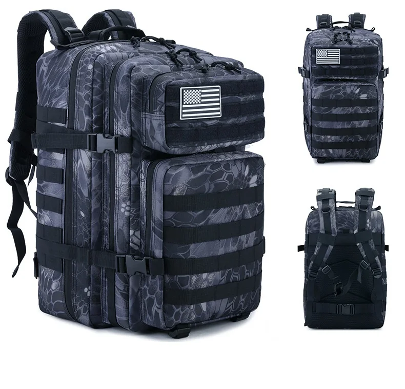 45L Military Molle Backpack Tactical Waterproof Rucksack14