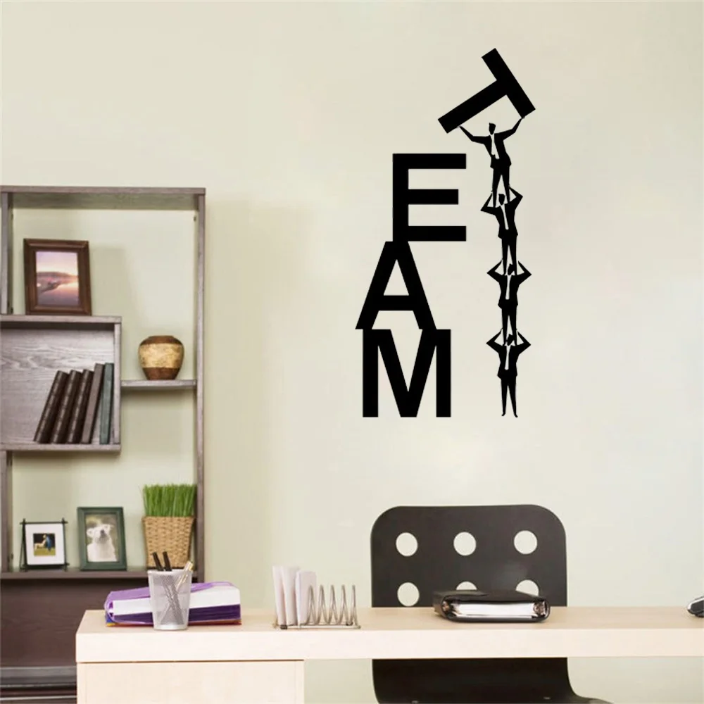 Creative Vinyl Wall Decal Sticker Team Work Teamwork Office Business Word Stickers Unique Gift Home Decor Art Mural
Creative Vinyl Wall Decal Sticker Team Work Teamwork Office Business Word Stickers Unique Gift Home Decor Art Mural