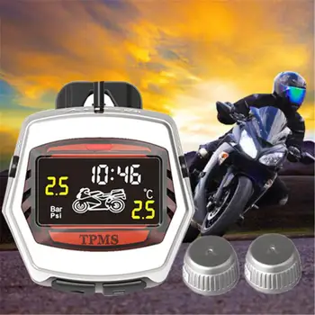 Motorcycle Tire Pressure Monitoring System TPMS REAL TIME MONITORING Motor Tyre Alarm System External /Built-in Pressure Sensors
Motorcycle Tire Pressure Monitoring System TPMS REAL TIME MONITORING Motor Tyre Alarm System External /Built-in Pressure Sensors