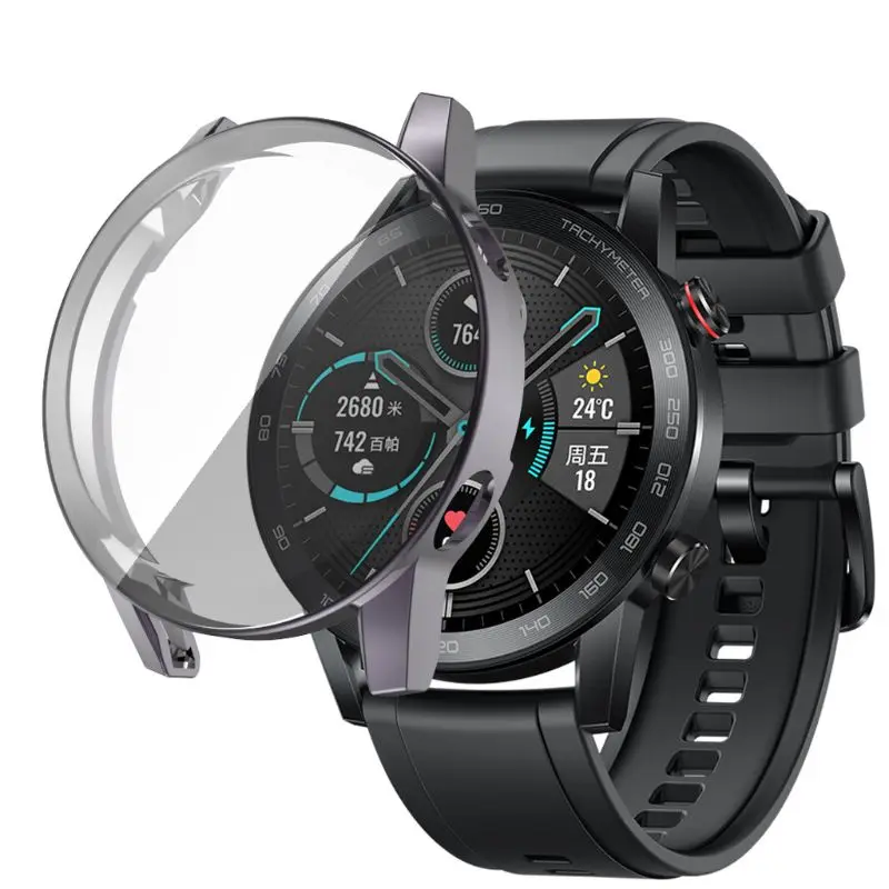 Electroplating TPU Watch Cover Shell Screen Protector Case for Honor Magic 2 46mm Smartwatch Accessories
Electroplating TPU Watch Cover Shell Screen Protector Case for Honor Magic 2 46mm Smartwatch Accessories