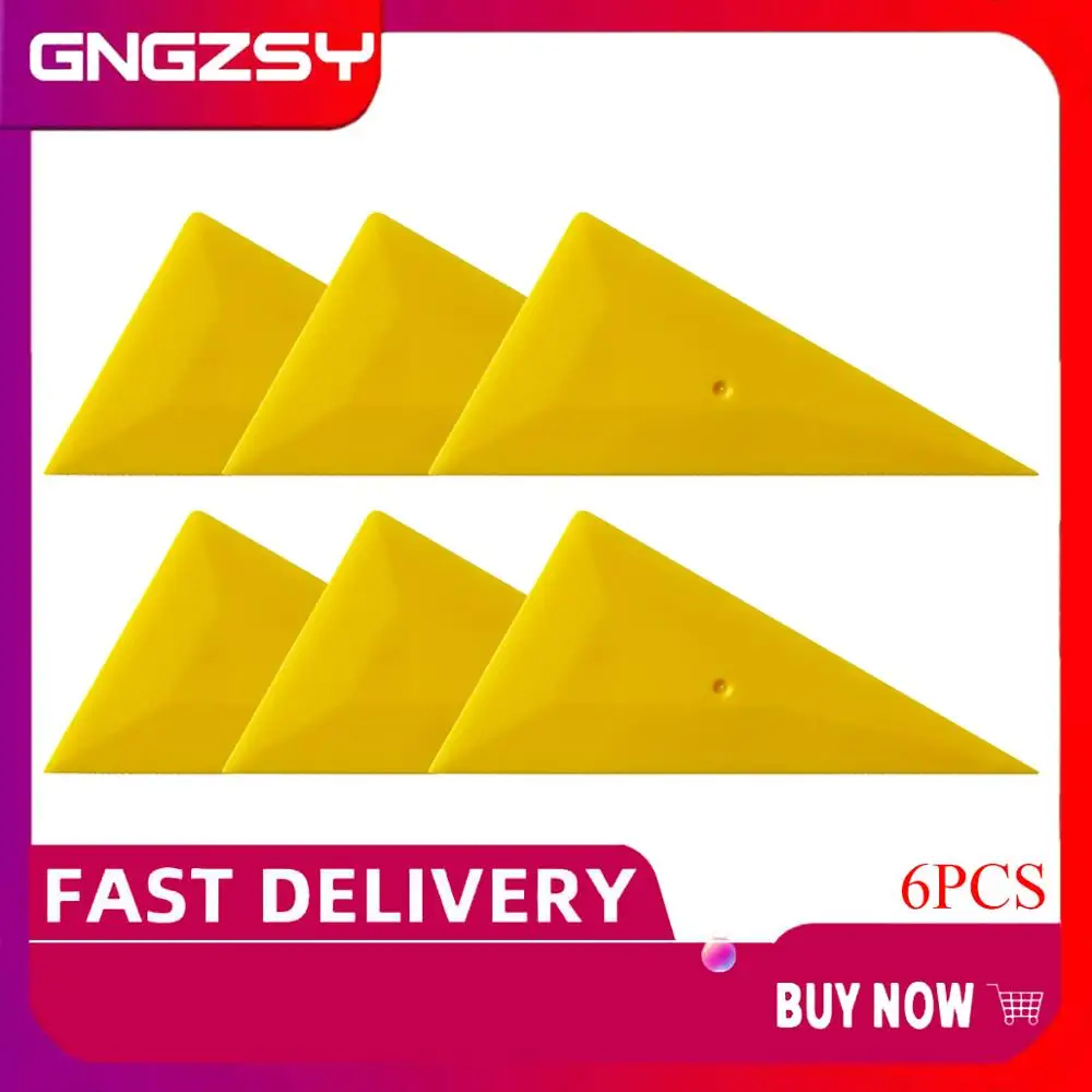 6PCS Yellow Vinyl Film Wrap Sharp Corner Edge Squeegee Carbon Fiber Stickers Car Wrapping Tool Window Tint Car Accessories A05S
6PCS Yellow Vinyl Film Wrap Sharp Corner Edge Squeegee Carbon Fiber Stickers Car Wrapping Tool Window Tint Car Accessories A05S