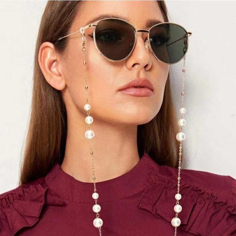 Elegant Handmade Pearl Beaded Glasses Chain Women Sunglasses Lanyard Strap Reading Eyeglass Chain Hanging Spectacles Accessories
Elegant Handmade Pearl Beaded Glasses Chain Women Sunglasses Lanyard Strap Reading Eyeglass Chain Hanging Spectacles Accessories