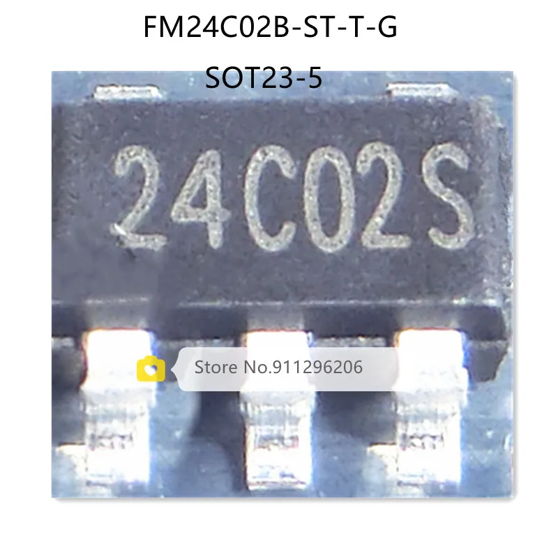 10 шт./лот FM24C02B-ST-T-G FM24C02 SOT23-5 100% Новый оригинальный | Электроника