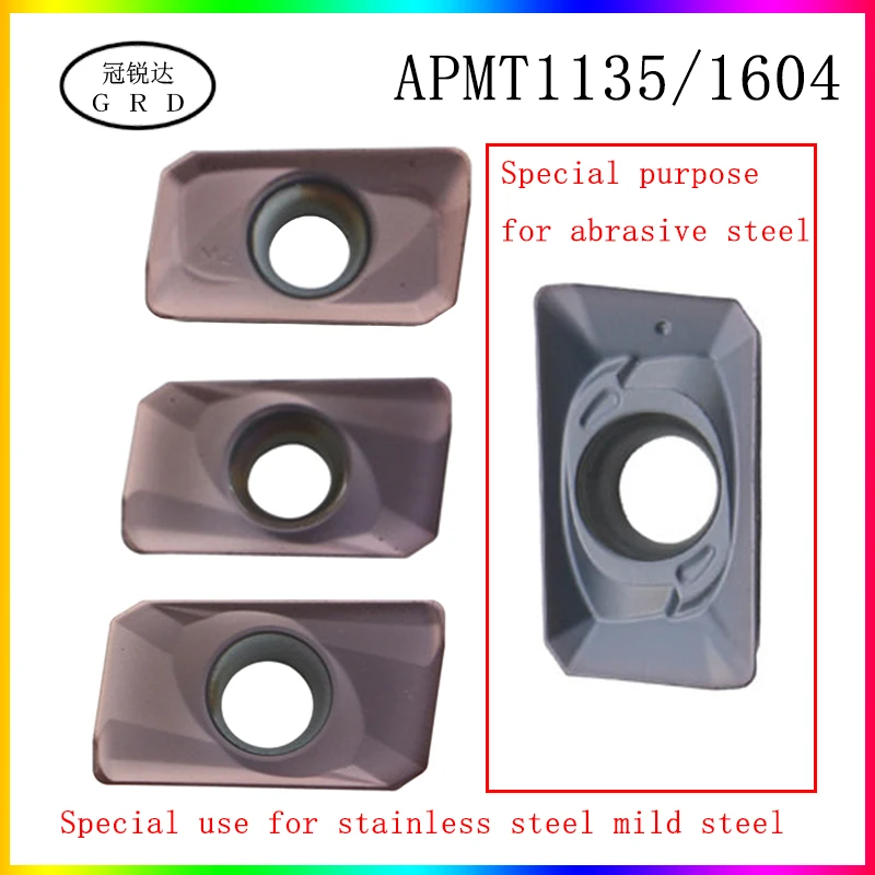 APMT1135 PDER APMT1604 вставки подходят для шлифования нержавеющей стали и мягкой токарный