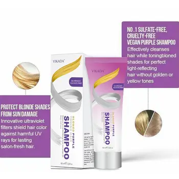 100ml Hair Shampoo Remove Yellow Purple Toner To Silver Yellow Hair Dye Gray Bleached Dropshipping Blonde Remove Z5A9 
100ml Hair Shampoo Remove Yellow Purple Toner To Silver Yellow Hair Dye Gray Bleached Dropshipping Blonde Remove Z5A9