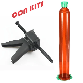 OCA kit 50ML UV Glue LOCA Liquid Optical Clear Adhesive and UV Gun tool For Phone Samsung CallPhone LCD Screen Repair
OCA kit 50ML UV Glue LOCA Liquid Optical Clear Adhesive and UV Gun tool For Phone Samsung CallPhone LCD Screen Repair