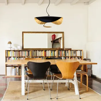 Minimalism Postmodern Led Pendant Lights Flying Saucer Hat Art Home Decor Hang lamp Living Room Restaurant Kitchen Light Hanging
Minimalism Postmodern Led Pendant Lights Flying Saucer Hat Art Home Decor Hang lamp Living Room Restaurant Kitchen Light Hanging