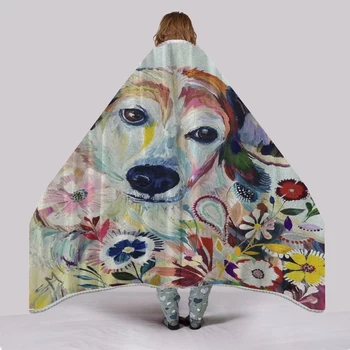 Dog Printing Nap Blanket Cozy Velvet Plush Throw Blanket Sofa Animal Fur Fleece Blanket for Travel Home Textiles
Dog Printing Nap Blanket Cozy Velvet Plush Throw Blanket Sofa Animal Fur Fleece Blanket for Travel Home Textiles