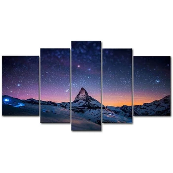 5Pcs Canvas Wall Art for Living Room Canvas Prints Home Decor Without Frame Paintings Mountain Starry Sky
5Pcs Canvas Wall Art for Living Room Canvas Prints Home Decor Without Frame Paintings Mountain Starry Sky