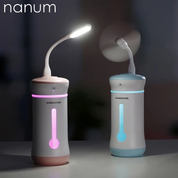 3 in 1 Cup Humidifier for Home LED Night Light USB Fan Essential Oil Diffuser Atomizer Air Freshener Mist Maker with
3 in 1 Cup Humidifier for Home LED Night Light USB Fan Essential Oil Diffuser Atomizer Air Freshener Mist Maker with