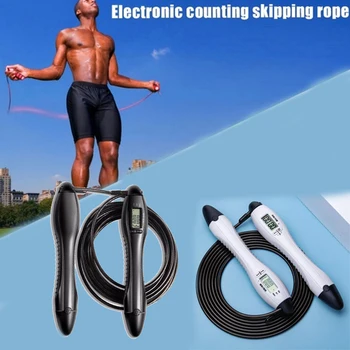 Jump Rope Digital Counting Speed Jumping Rope Counter Adjustable Fast Speed Counting Skip Rope Skipping Wire Burning Calories
Jump Rope Digital Counting Speed Jumping Rope Counter Adjustable Fast Speed Counting Skip Rope Skipping Wire Burning Calories