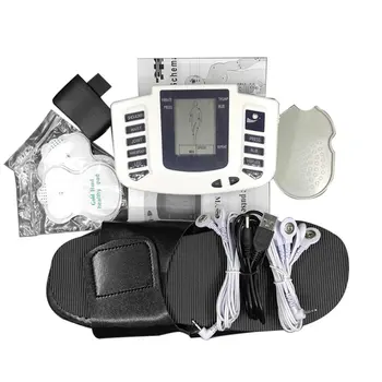 

Jr-309A Multi-Functional Digital Electric Tens Acupuncture Therapy Massager Slimming Body Masazhers Machine + Therapy Slipper