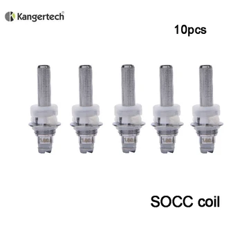 10pcs/lot Original Kangertech SOCC Single Organic Cotton Coil 1.5ohm 1.8ohm 2.2ohm 2.5ohm Kanger Replacement Core Head for Evod
10pcs/lot Original Kangertech SOCC Single Organic Cotton Coil 1.5ohm 1.8ohm 2.2ohm 2.5ohm Kanger Replacement Core Head for Evod