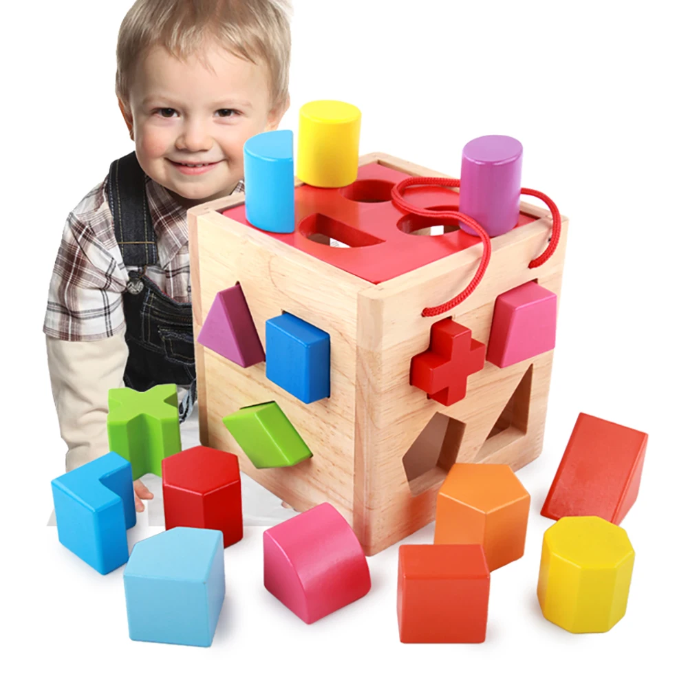 Baby Toys Educational Colorful Wooden Geometric Sorting Board Montessori Kids Educational Toys Stack Building Puzzle For Child
Baby Toys Educational Colorful Wooden Geometric Sorting Board Montessori Kids Educational Toys Stack Building Puzzle For Child