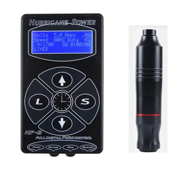 Premium Tattoo Kit Set HURRICANE HP-2 LED 2AMPS Tattoo Power Supply With Hybrid Pen Type Tattoo Machine Gun Supply 
Premium Tattoo Kit Set HURRICANE HP-2 LED 2AMPS Tattoo Power Supply With Hybrid Pen Type Tattoo Machine Gun Supply