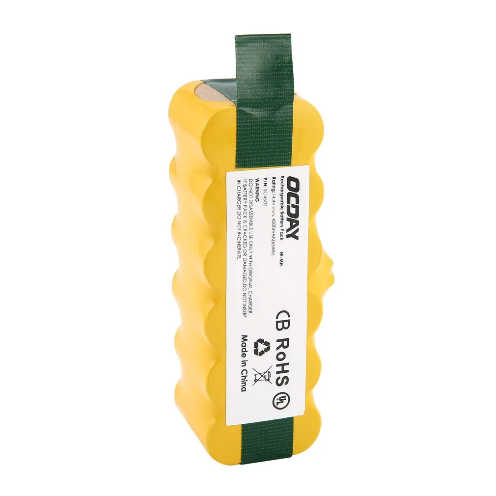 14.4V Ni-MH Vacuum Cleaner Rechargeable Battery Pack Suitable for Irobot Roomba Vacuum Cleaner Parts
14.4V Ni-MH Vacuum Cleaner Rechargeable Battery Pack Suitable for Irobot Roomba Vacuum Cleaner Parts