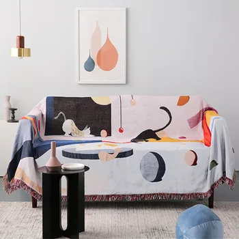 Throw Blanket Slipcover Cobertor Sofa Non-slip Stitching Multifunction Blankets Cat Carnival Christmas Decorations For Home
Throw Blanket Slipcover Cobertor Sofa Non-slip Stitching Multifunction Blankets Cat Carnival Christmas Decorations For Home