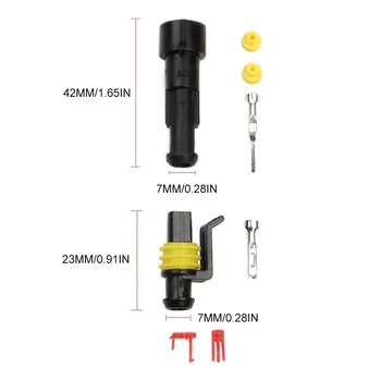 1 Pin 2 Pin 3 Pin 4 Pin Way Car Wire Connector Waterproof Plug Socket with Male and Female Docking
1 Pin 2 Pin 3 Pin 4 Pin Way Car Wire Connector Waterproof Plug Socket with Male and Female Docking