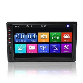 New Hd 7-inch Car Audio and Video Hands-free Car Mp5 Player Mobile Phone Connectivity for Iphone and Android 
New Hd 7-inch Car Audio and Video Hands-free Car Mp5 Player Mobile Phone Connectivity for Iphone and Android
