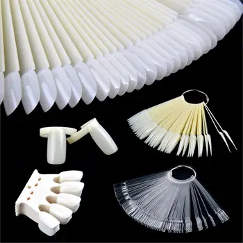 False Nail Tips Color Card Transparent White Buckle Ring Nail Art Practice Display Tools Manicure Nail Tool
False Nail Tips Color Card Transparent White Buckle Ring Nail Art Practice Display Tools Manicure Nail Tool
