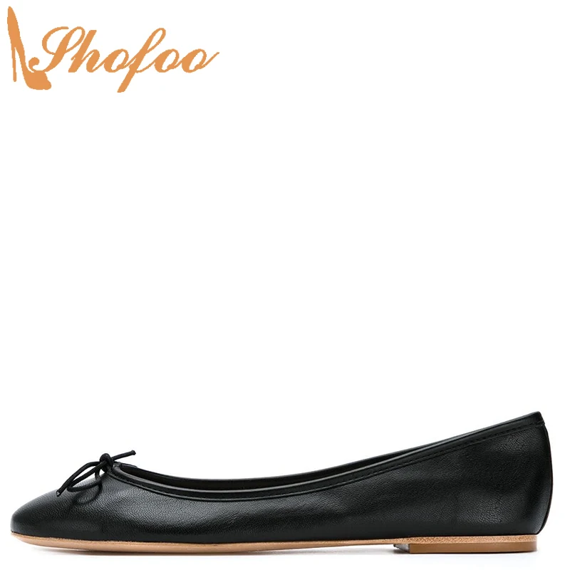Black Ballet Flats Women Butterfly-Knot Round Toe Fashion Casual Mature Large Size 13 15 For Ladies Summer Office Shoes Shofoo
Black Ballet Flats Women Butterfly-Knot Round Toe Fashion Casual Mature Large Size 13 15 For Ladies Summer Office Shoes Shofoo
