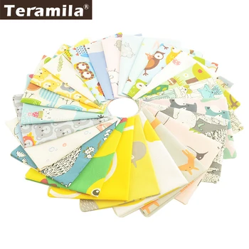Teramila 20x25cm 100% Cotton Fabric Animal Cartoon Telas Por Metro DIY Patchwork Algodon Cloth Tissus Quilts For Baby Kids Bibs
Teramila 20x25cm 100% Cotton Fabric Animal Cartoon Telas Por Metro DIY Patchwork Algodon Cloth Tissus Quilts For Baby Kids Bibs