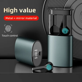 Pull-out Style Bluetooth V5.0 Touch Operate Headset Mirror LED Display TWS Wireless Earbuds For Android Ios Mobile Phone
Pull-out Style Bluetooth V5.0 Touch Operate Headset Mirror LED Display TWS Wireless Earbuds For Android Ios Mobile Phone