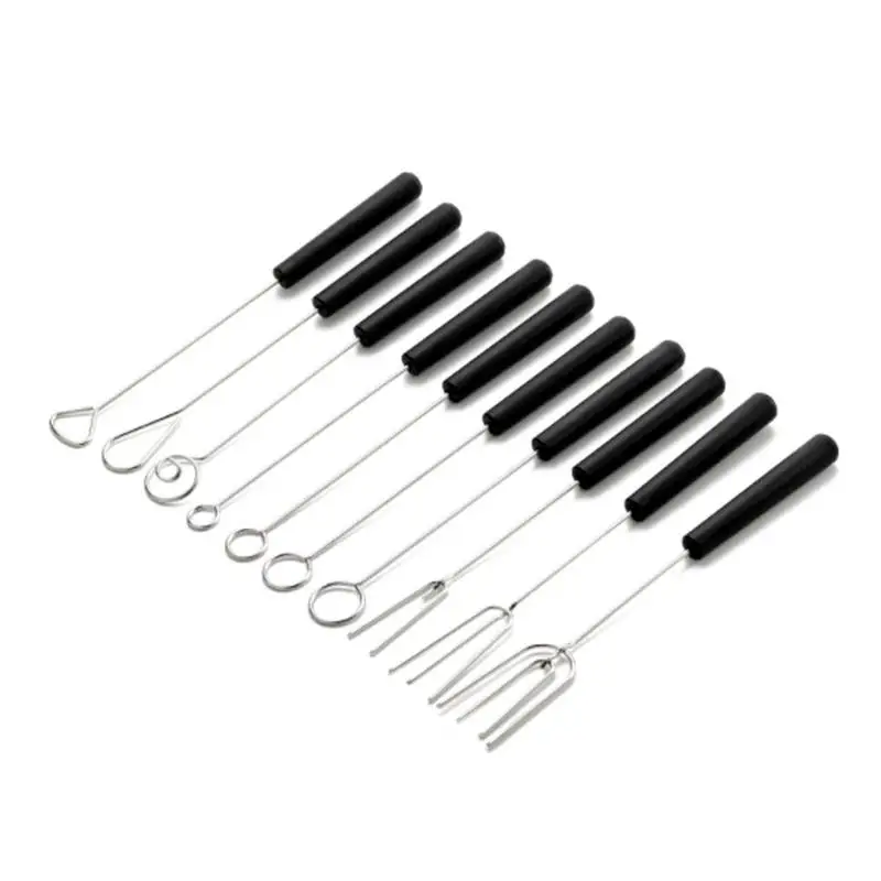 10 Pcs/Set Cheese Fruit Dessert Forks Stainless Steel Creative Chocolate Fork Hot Pot Forks For Restaurant Home kitchen Hotel
10 Pcs/Set Cheese Fruit Dessert Forks Stainless Steel Creative Chocolate Fork Hot Pot Forks For Restaurant Home kitchen Hotel