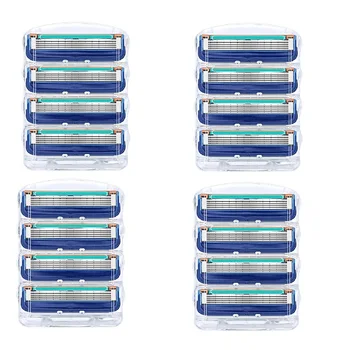 16 Pcs / Pack Men Razor Blades High Quality Shaving Cassettes Facial Care Men Shaving Blades Compatible with Gillettee Fusione
16 Pcs / Pack Men Razor Blades High Quality Shaving Cassettes Facial Care Men Shaving Blades Compatible with Gillettee Fusione