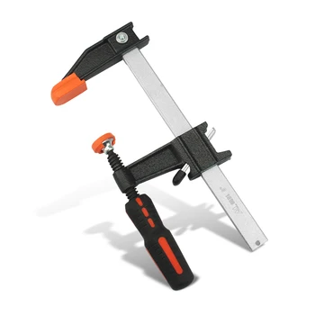 Clutch F Clamps Heavy Duty Bar Clamp 6/12/18-inch Quick Ratchet Wood Working Clamping Tool
Clutch F Clamps Heavy Duty Bar Clamp 6/12/18-inch Quick Ratchet Wood Working Clamping Tool