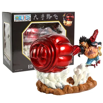 One Piece Gear 4 Luffy Action Figure Monkey D Luffy Gear Four PVC Collectible Model Toy
One Piece Gear 4 Luffy Action Figure Monkey D Luffy Gear Four PVC Collectible Model Toy