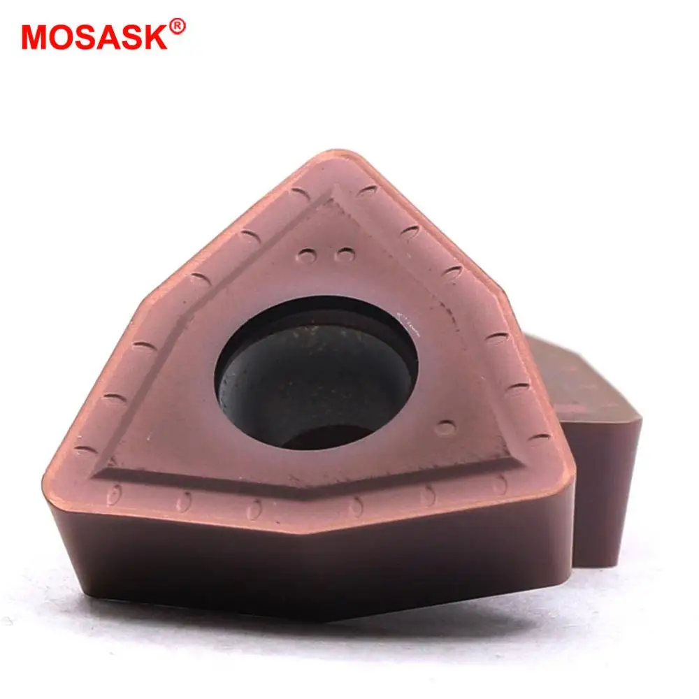MOSASK 10 шт. WCMX ZP152 токарный станок с ЧПУ из нержавеющей стали инструменты для сверления отверстий Быстрые