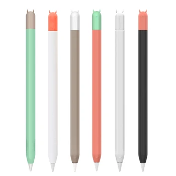 1Set Anti-scratch Protective Cover Sleeve Soft Silicone Case Pouch Cap Holder for Apple-Pencil 2nd Accessories
1Set Anti-scratch Protective Cover Sleeve Soft Silicone Case Pouch Cap Holder for Apple-Pencil 2nd Accessories