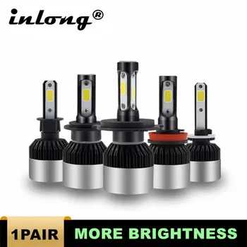 inlong 2Pcs Mini Size H7 LED COB H4 12000LM 72W Super Bright H1 H11 9005 HB3 9006 H9 H8 Car Headlight Bulb 6500K Fog Lights 12V 
inlong 2Pcs Mini Size H7 LED COB H4 12000LM 72W Super Bright H1 H11 9005 HB3 9006 H9 H8 Car Headlight Bulb 6500K Fog Lights 12V