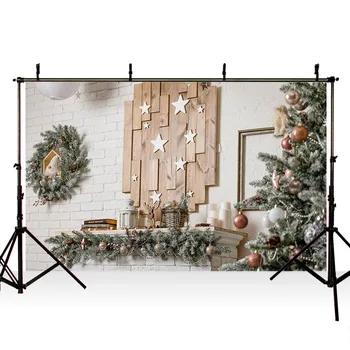 Retro Christmas Background Fireplace White Brick Wall Wooden Plank With Stars Decoration Photocall Photo Props For Photographers
Retro Christmas Background Fireplace White Brick Wall Wooden Plank With Stars Decoration Photocall Photo Props For Photographers