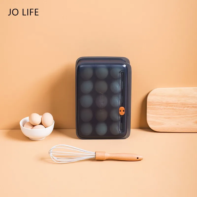 JO LIFE Time Reminder Self Life Egg Storage Box Vertically Putted Space Saving Egg Container
JO LIFE Time Reminder Self Life Egg Storage Box Vertically Putted Space Saving Egg Container