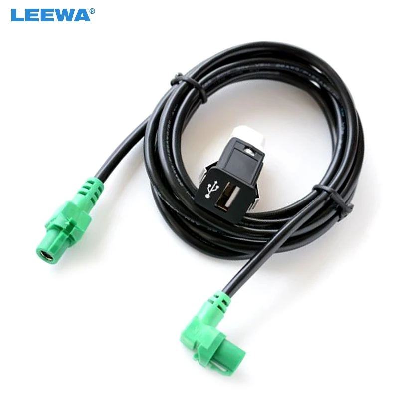 LEEWA автомобильное радио USB AUX-In кабель штекер разъем для BMW 1/2/3/5/7 серии аудио жгут