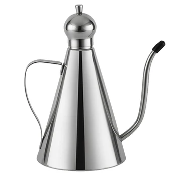 Vinegar Dispenser Condiment Dispenser Multi Use Teapot Storage Kitchen Seasoning Non-toxic Stainless Steel Container Oil Bottle
Vinegar Dispenser Condiment Dispenser Multi Use Teapot Storage Kitchen Seasoning Non-toxic Stainless Steel Container Oil Bottle